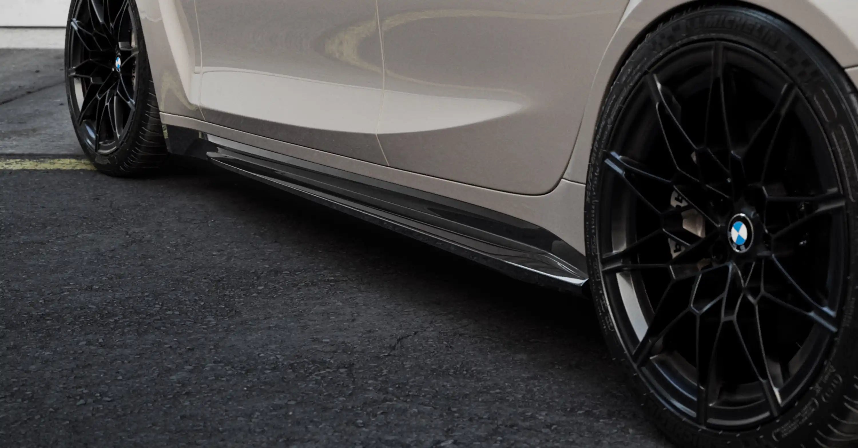 Zaero Designs EVO-S Side Skirts for BMW M3 G80 G81 2021+ - iilumolab