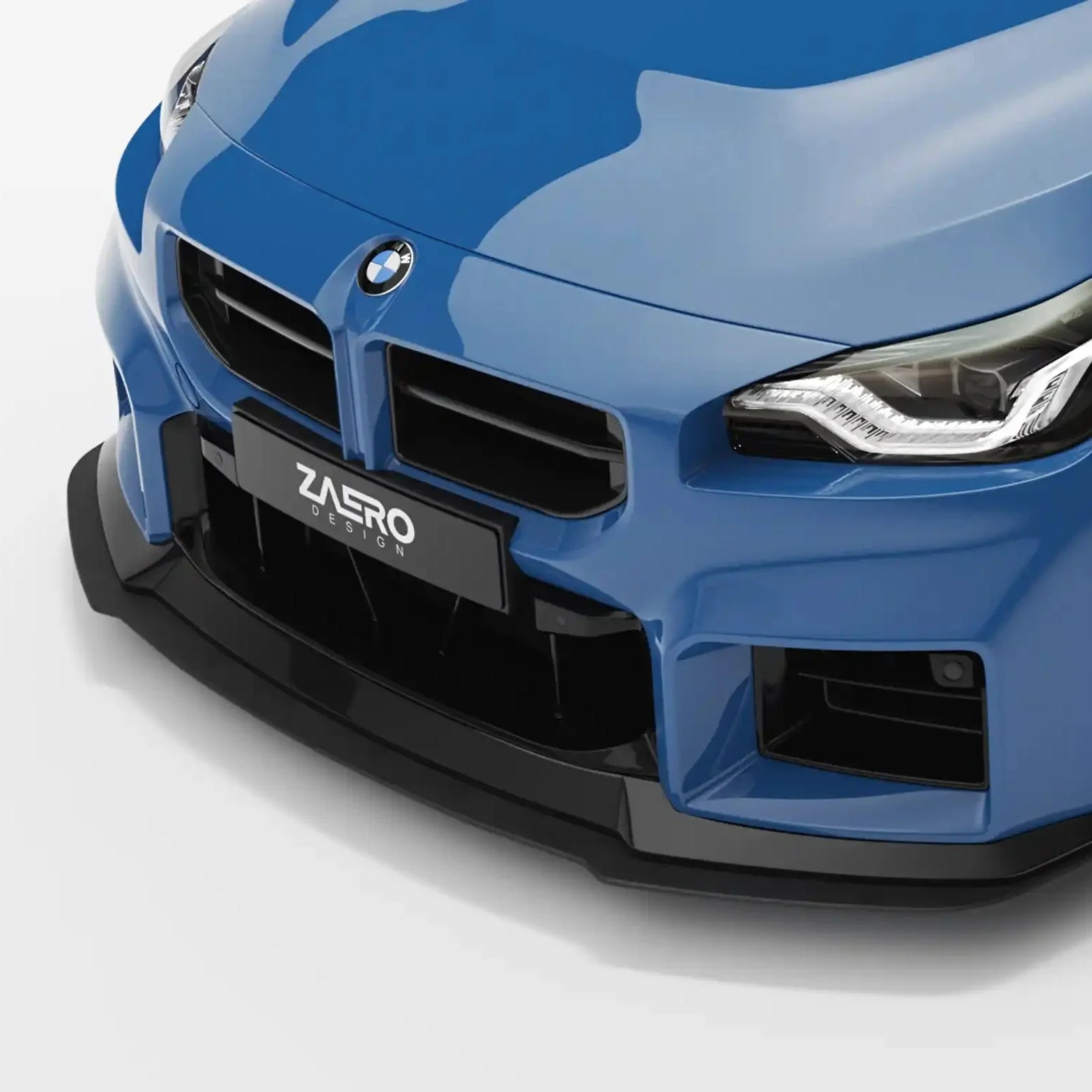 Zaero Designs EVO-S Front Lower Adjustable Splitter for BMW M2 G87 2023+ - iilumolab