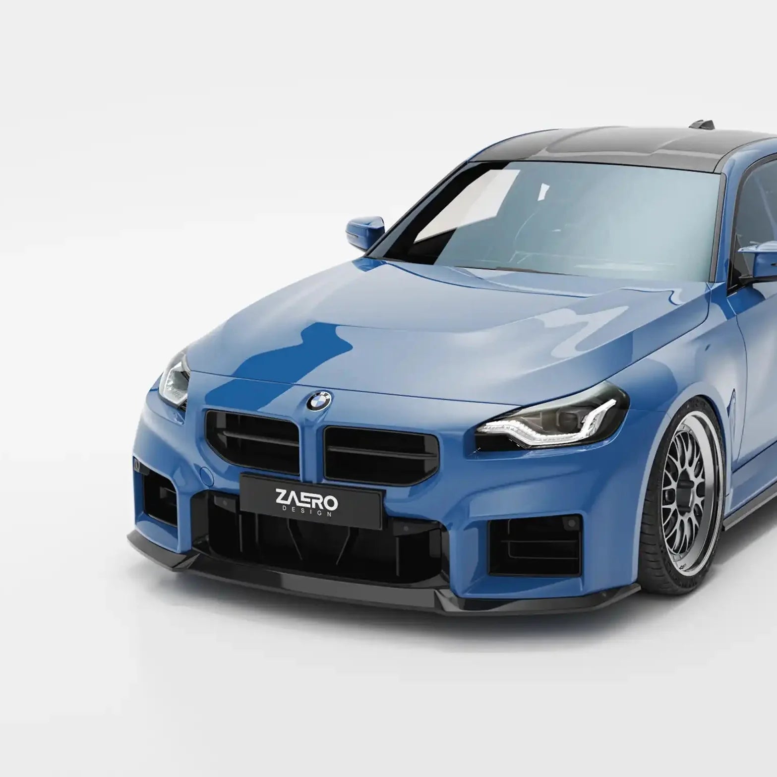 Zaero Designs EVO-S Front Lower Adjustable Splitter for BMW M2 G87 2023+ - iilumolab