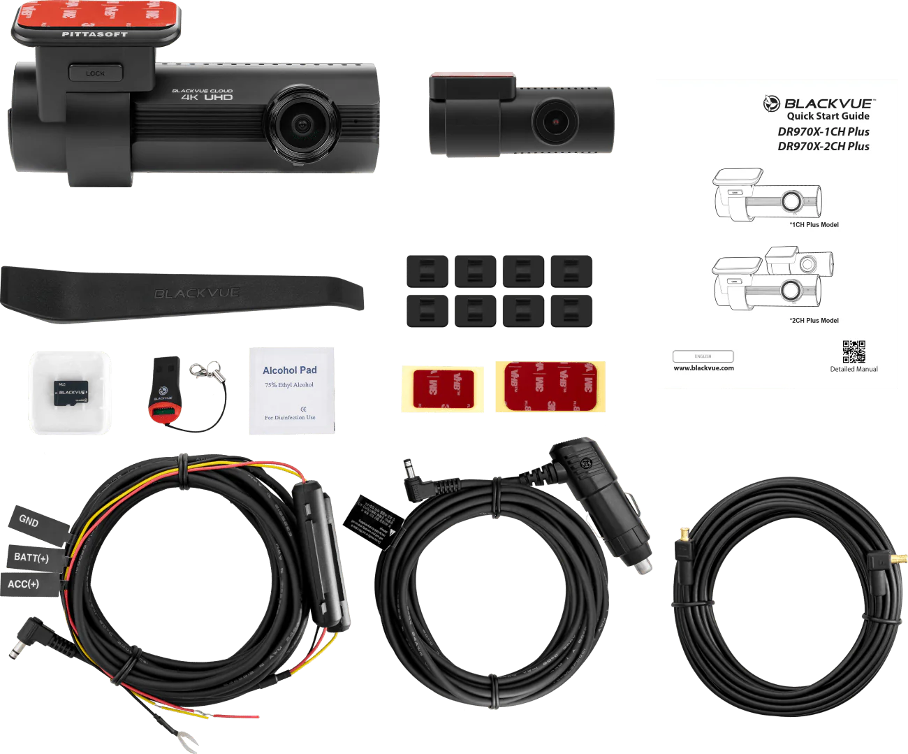 BLACKVUE : DR970X-2CH PLUS 64GB 4K DASH CAM