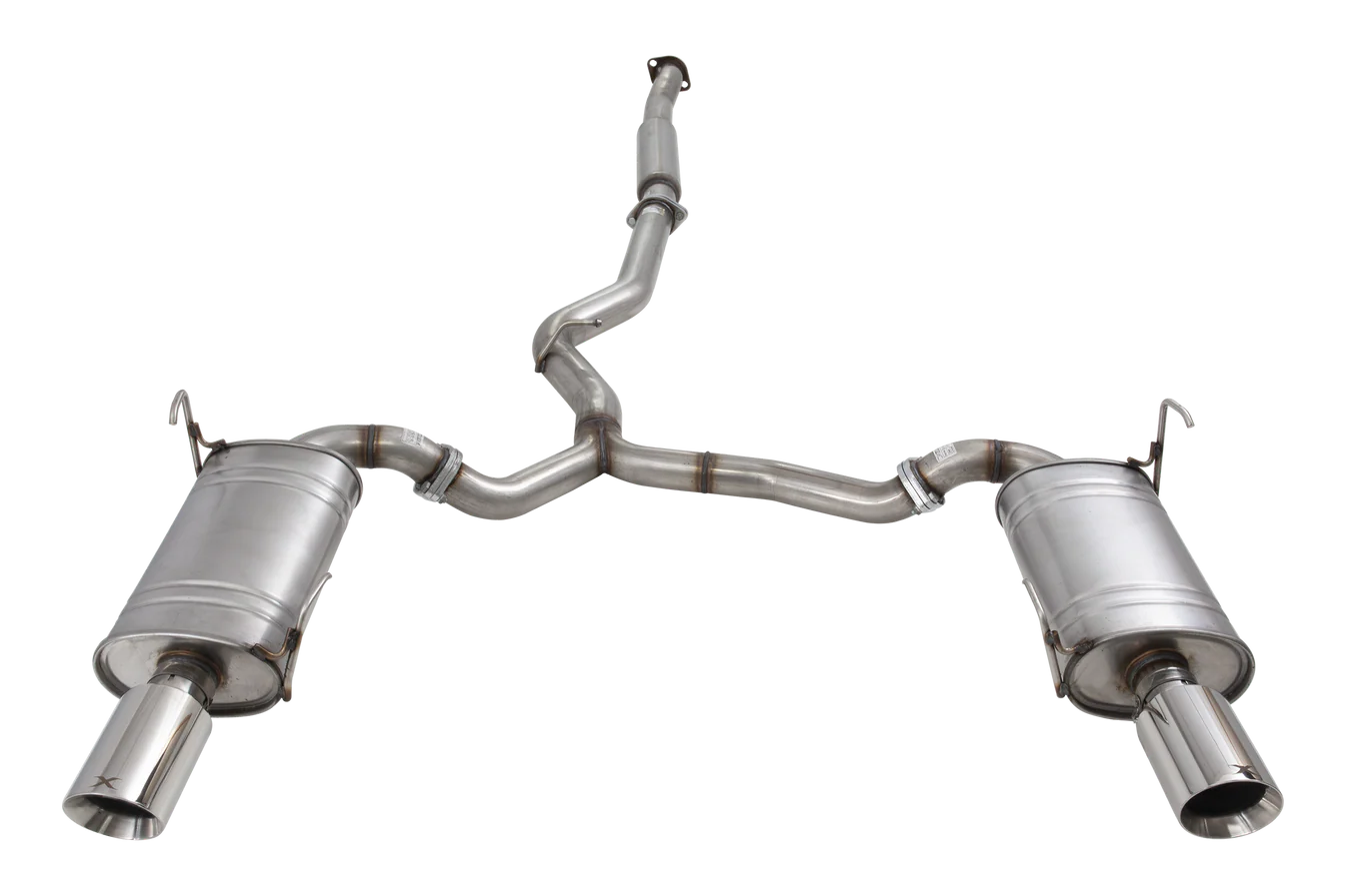 Xforce Subaru Liberty Gen 5 GT Raw 409 Cat Back Exhaust System - iilumolab