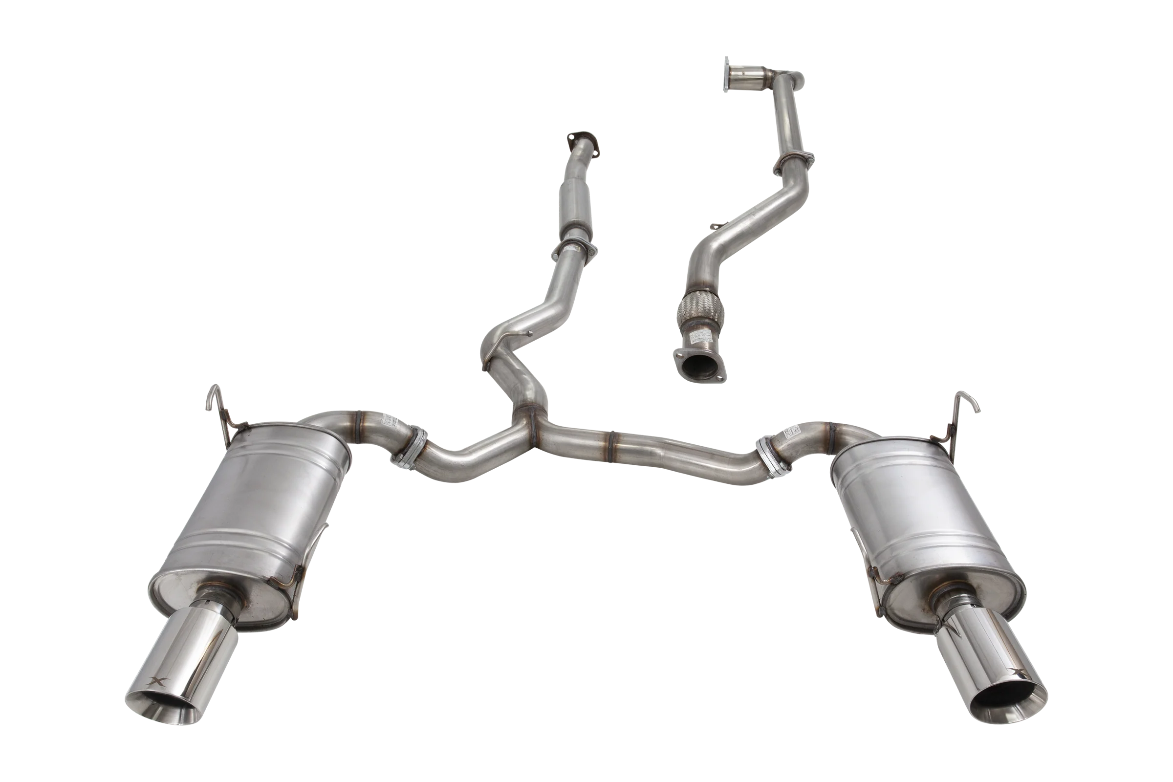 Xforce Subaru Liberty Gen 5 GT Raw 409 Turbo Back Exhaust System - iilumolab
