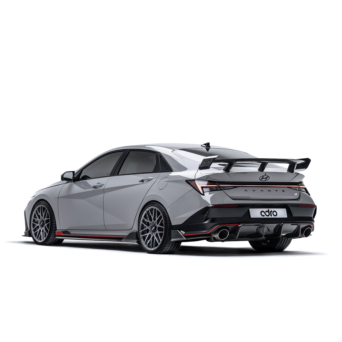 Carbon Fiber Side Skirt for Hyundai i30N Sedan / Elantra N Facelift 2024+