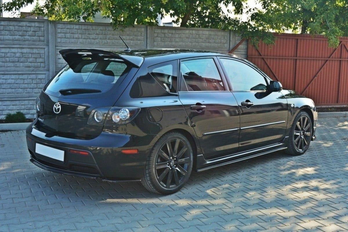 Maxton Design Central Rear Splitter Mazda 3 MPS BK