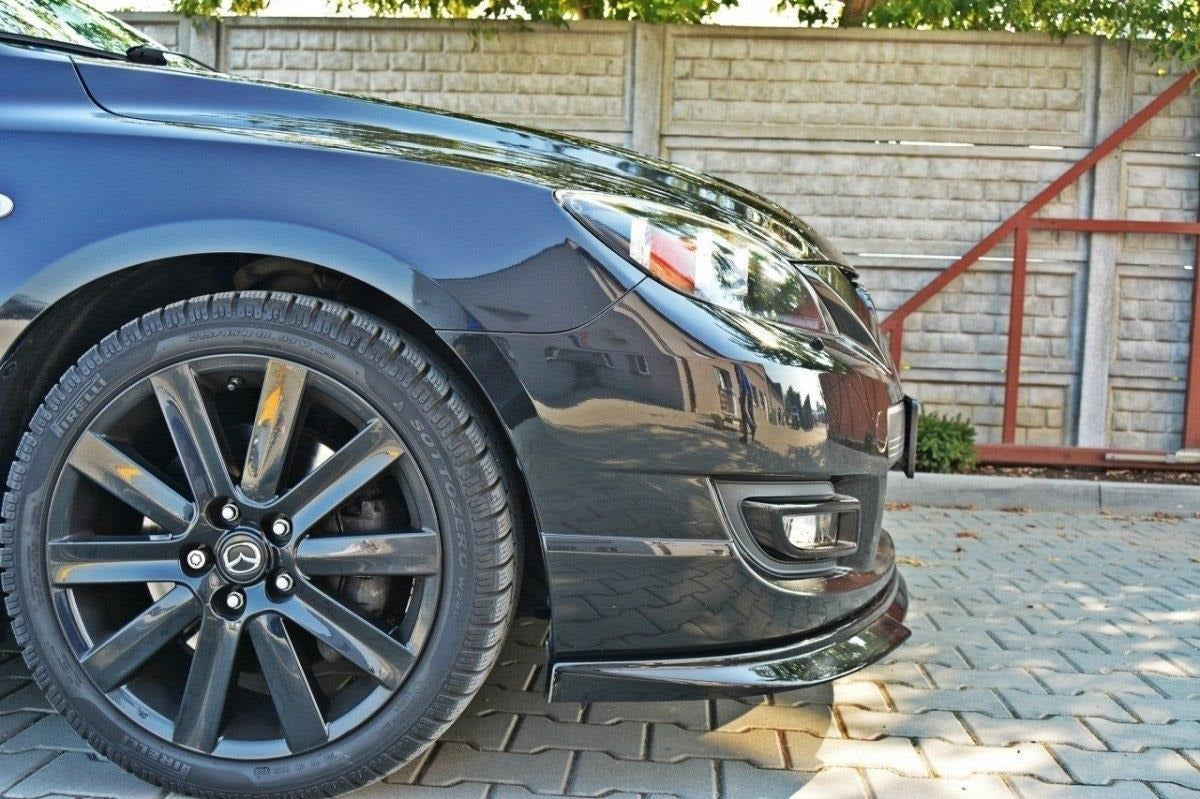 Maxton Design Front Splitter Mazda 3 MPS BK Front Lip - iilumolab