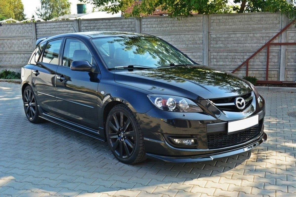 Maxton Design Front Splitter Mazda 3 MPS BK Front Lip - iilumolab