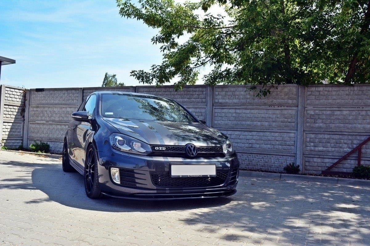 Maxton Design Front Splitter Ver.2 VW Golf Mk6 GTI Front Lip