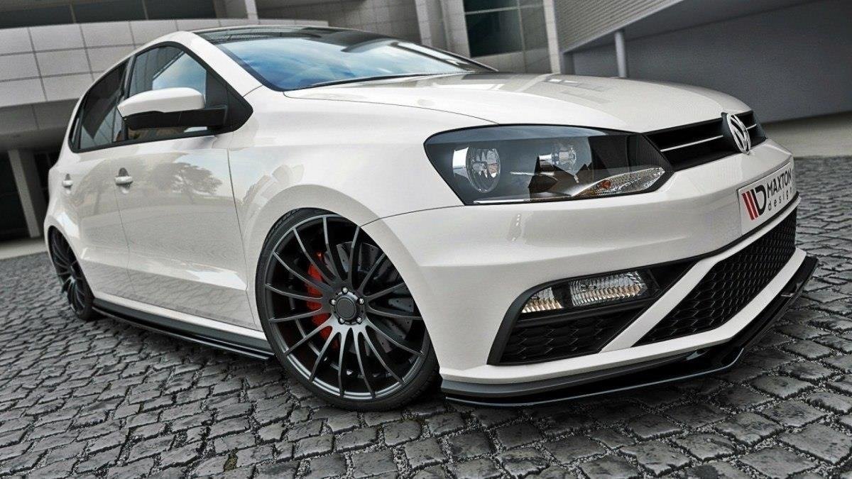 Maxton Design Front Splitter V.2 VW Polo Mk5 GTI (Facelift) - iilumolab