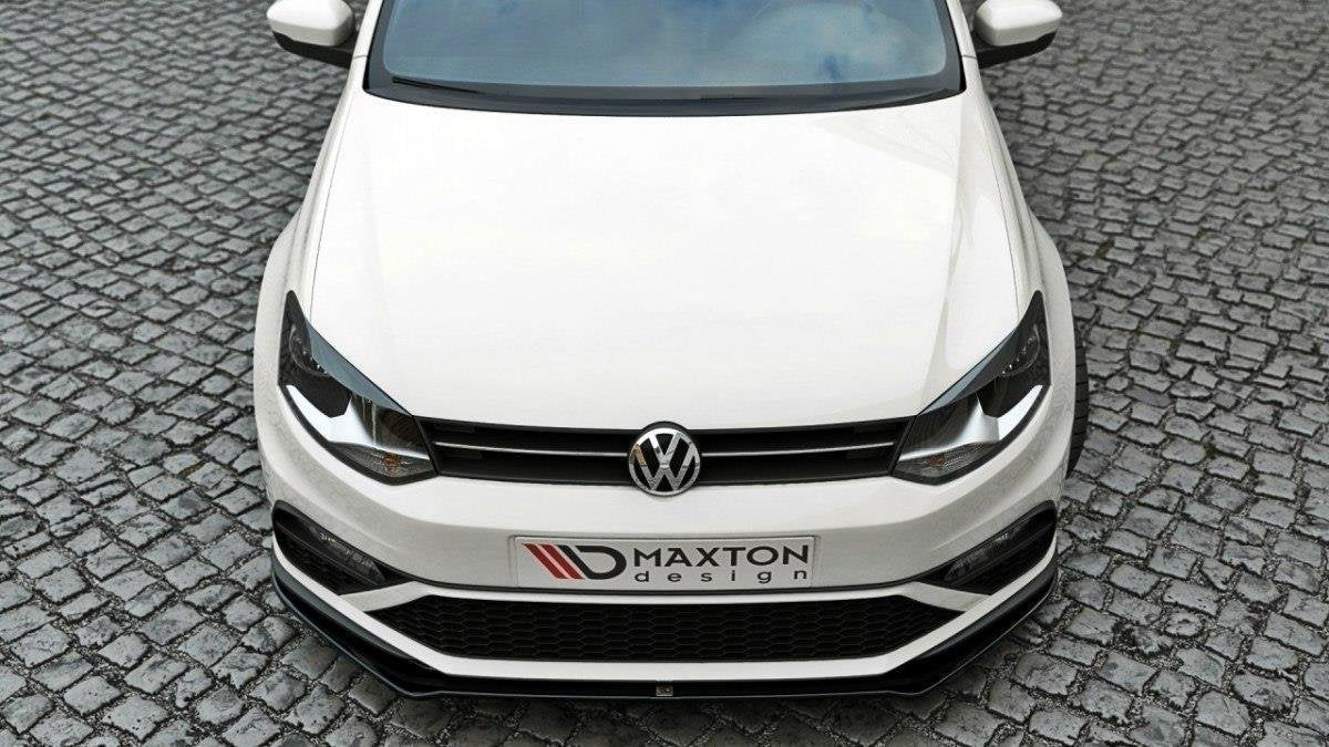 Maxton Design Front Splitter V.2 VW Polo Mk5 GTI (Facelift) - iilumolab