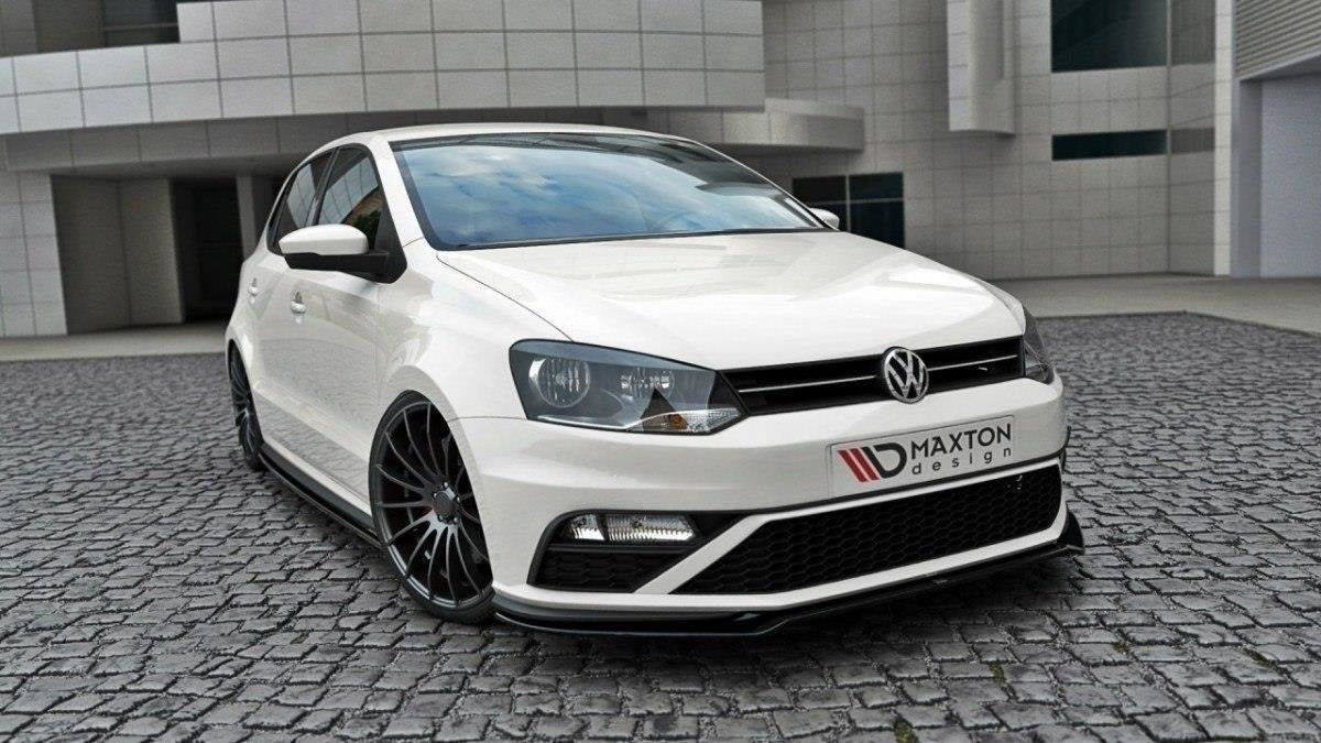 Maxton Design Front Splitter V.2 VW Polo Mk5 GTI (Facelift) - iilumolab