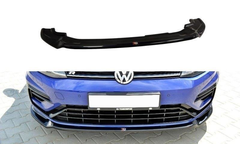 Maxton Design Front Splitter VW Golf Mk7.5 R Ver3 (Facelift) Front Lip - iilumolab
