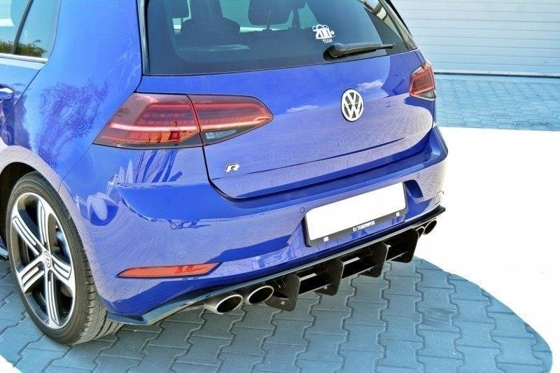 Maxton Design Rear Diffuser VW Golf Mk7.5 R (Facelift)