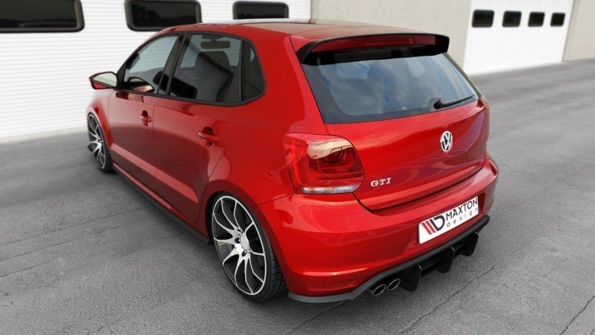 Maxton Design Rear Diffuser VW Polo Mk5 GTI Facelift - iilumolab
