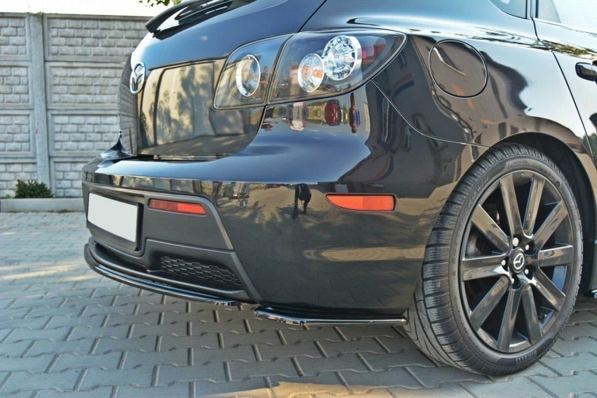 Maxton Design Rear Sides Splitter Mazda 3 MPS BK