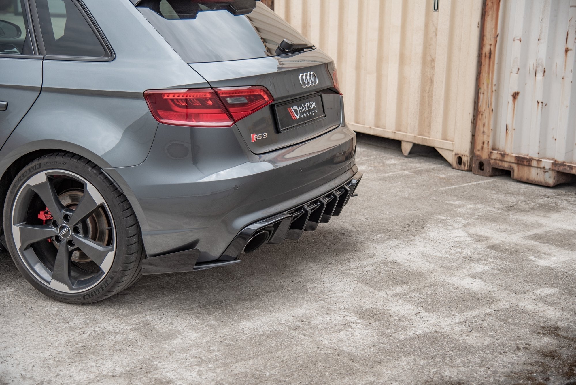 Maxton Design Rear Flaps Audi RS3 8V Sportback - iilumolab