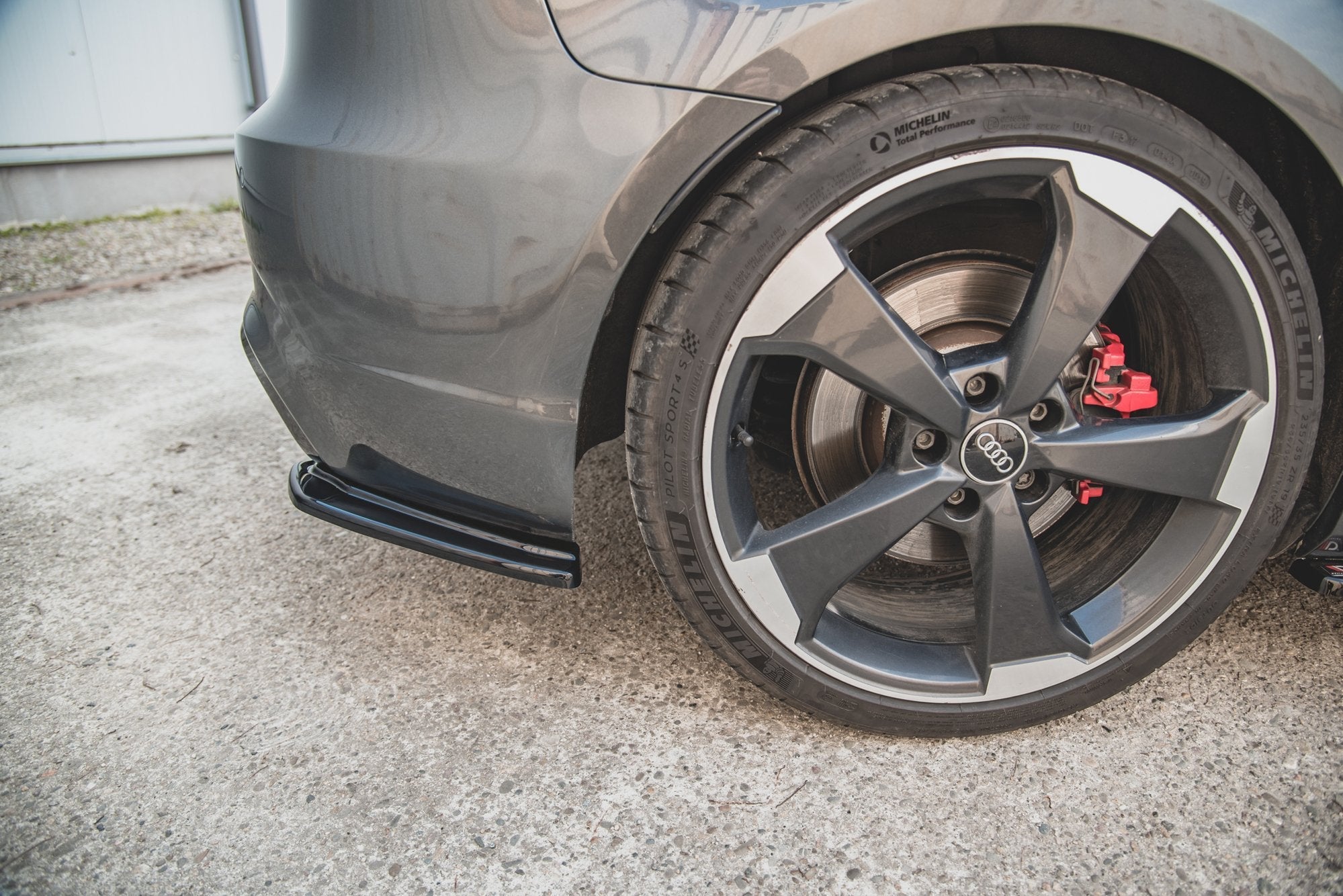 Maxton Design Rear Side Splitters Audi RS3 8V Sportback