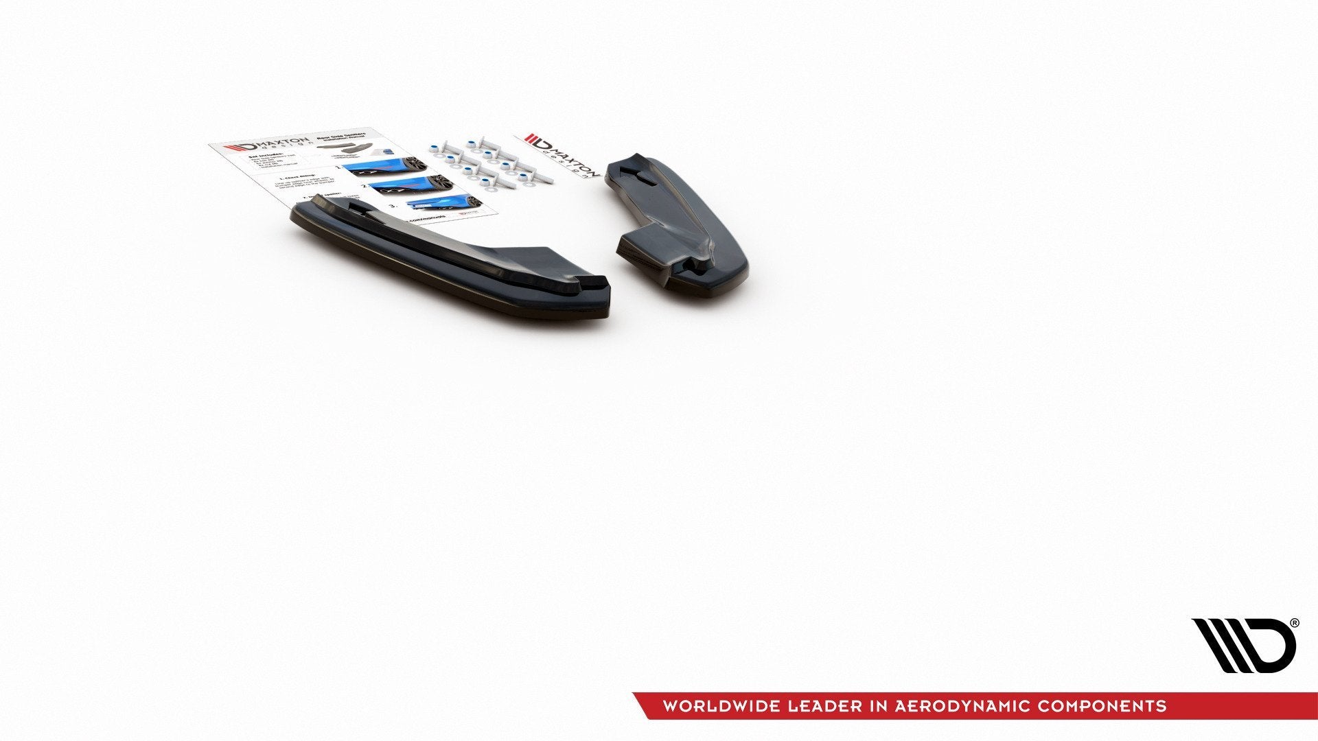 Maxton Design Rear Side Splitters Audi RS3 8V Sportback
