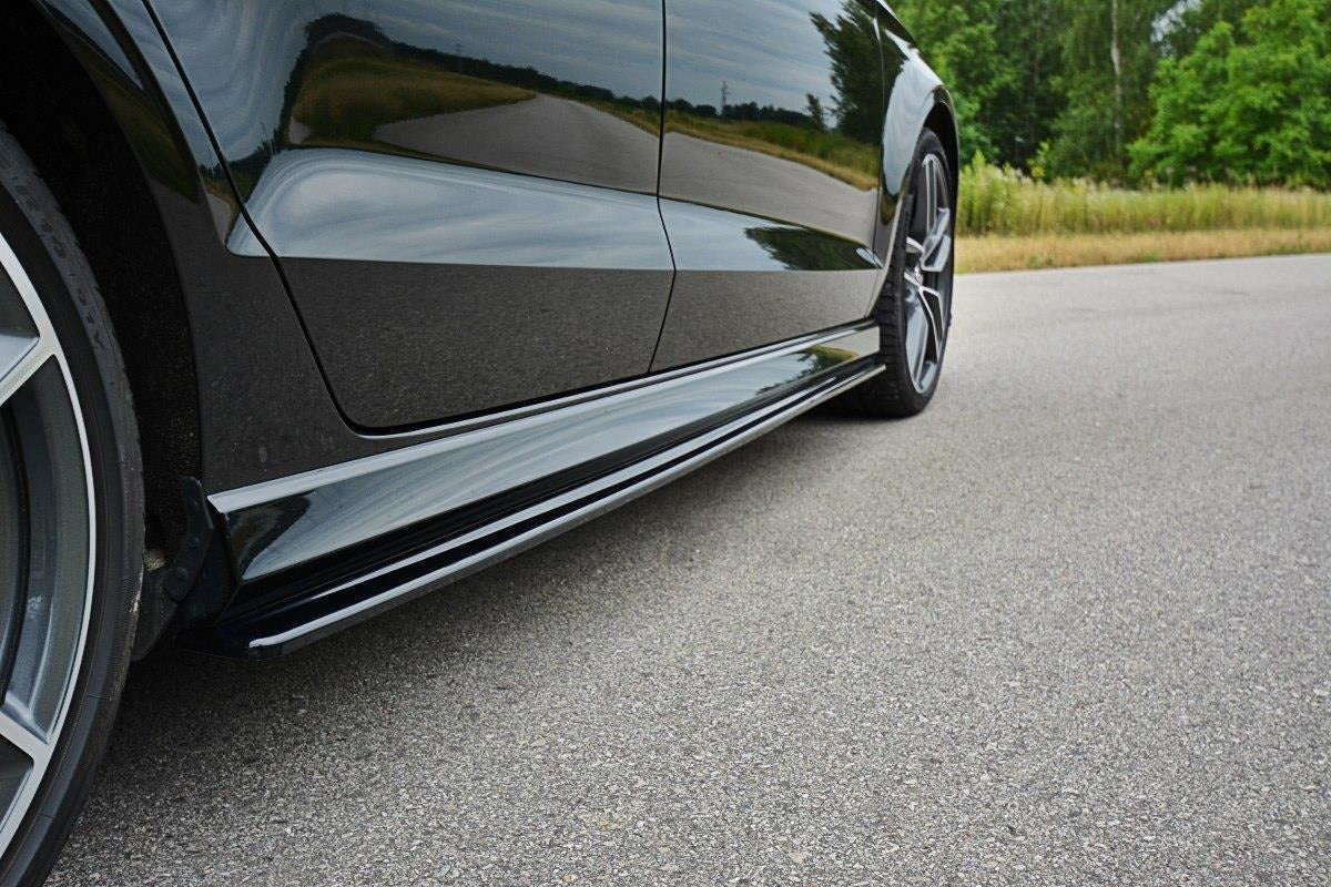 Maxton Design Side Skirts Audi S3 8V / A3 S-Line Sedan