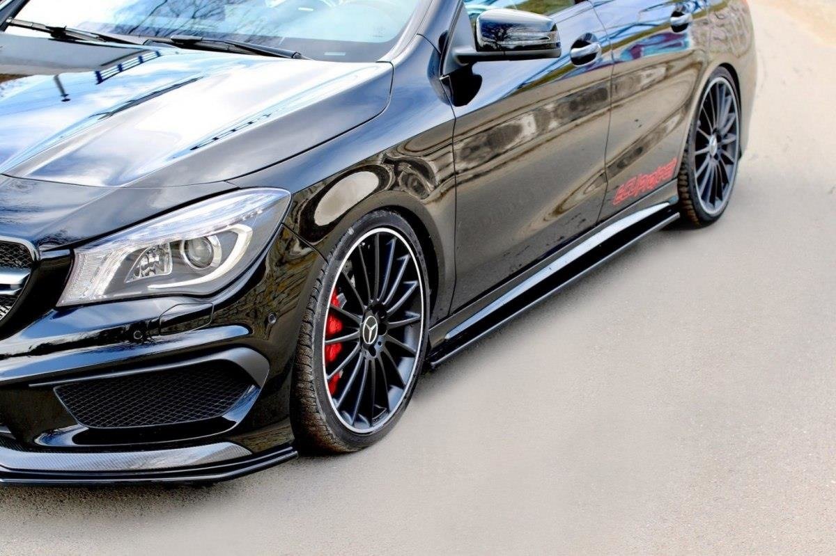 Maxton Design Mercedes CLA45C117 / A45 W176 AMG (Preface) Side Skirts