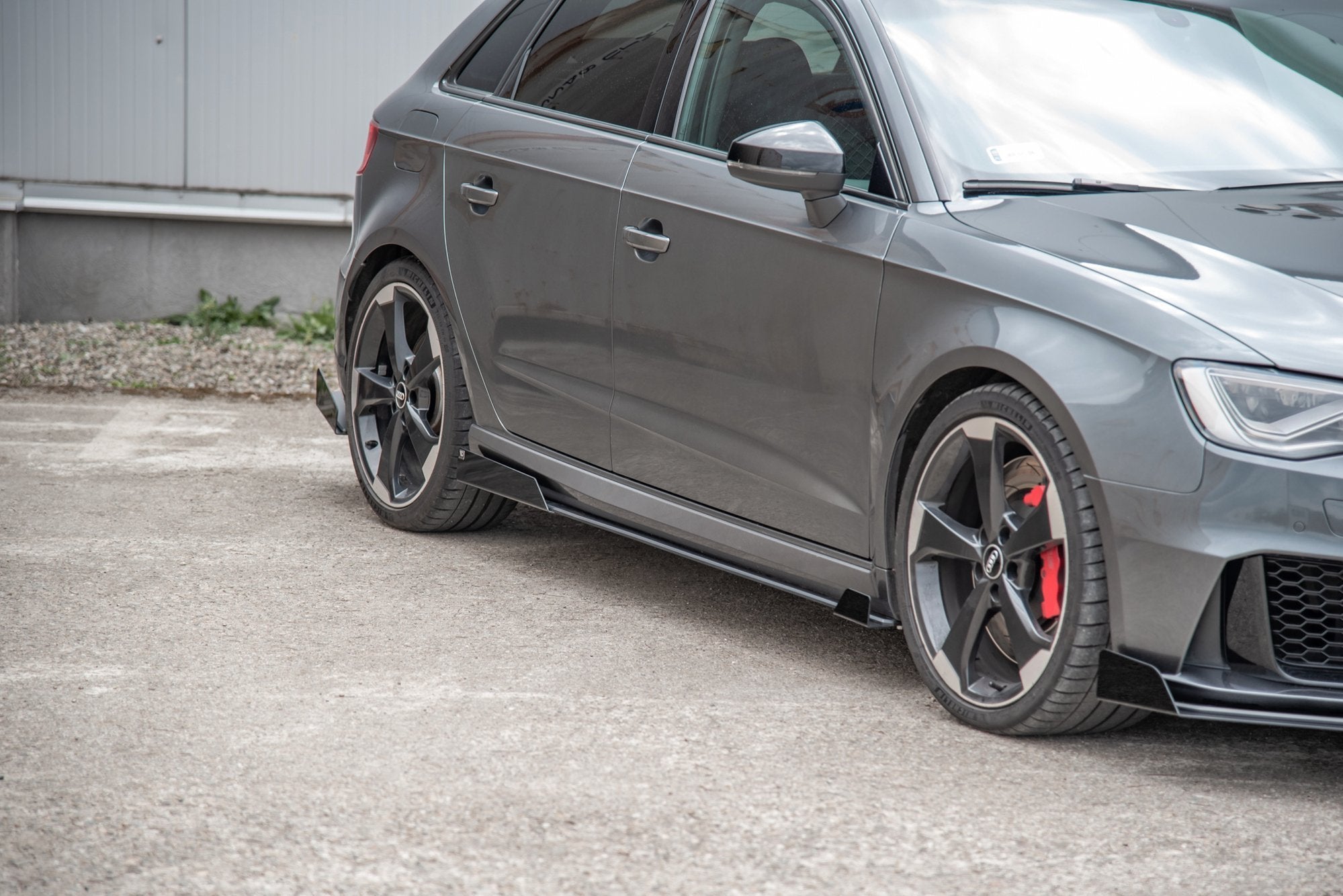 Maxton Design Racing Side Flaps Audi RS3 8V Sportback - iilumolab