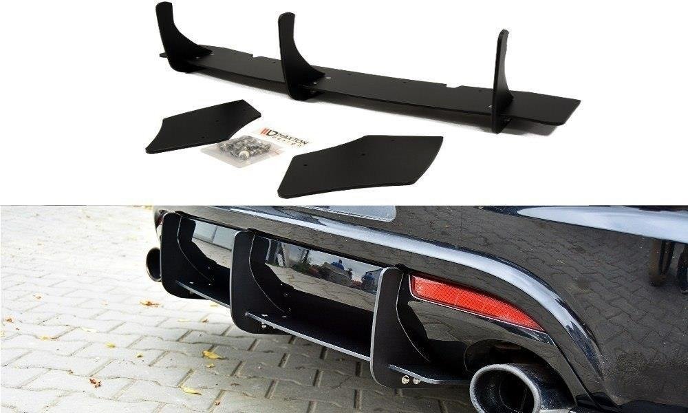Maxton Design VW Scirocco R Rear Diffuser & Rear Side Splitters - iilumolab