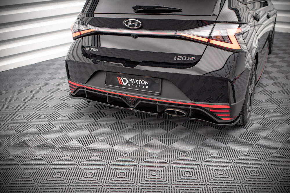 Maxton Design Hyundai i20 N Mk3 Central Rear Splitter - iilumolab
