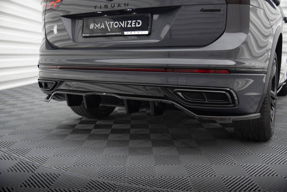 Maxton Design VW Tiguan Mk2 R-Line Facelift Rear Diffuser