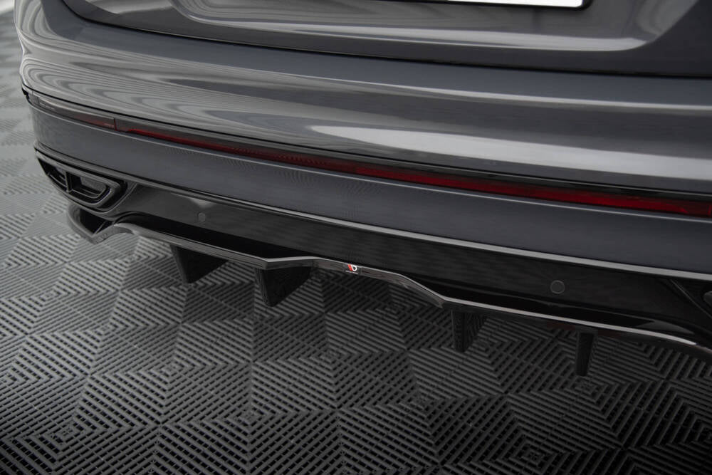 Maxton Design VW Tiguan Mk2 R-Line Facelift Rear Diffuser