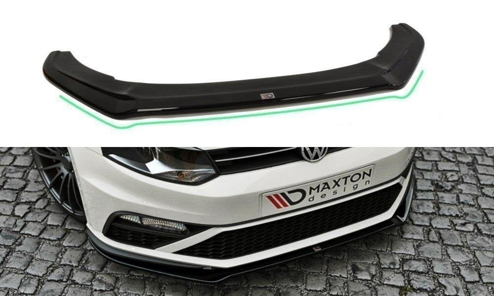Maxton Design Front Splitter V.2 VW Polo Mk5 GTI (Facelift) - iilumolab