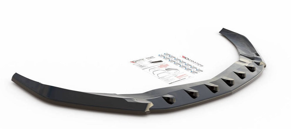 Maxton Design Front Splitter V.1 Mercedes A45 W176 AMG AERO Facelift Front Lip