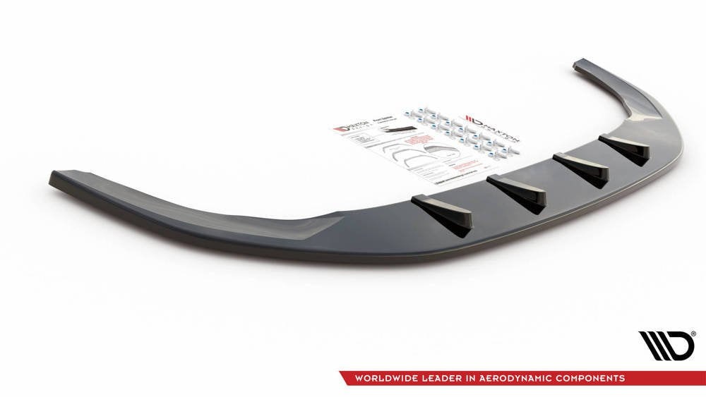 Maxton Design Front Splitter V.1 VW Golf Mk8 GTI Front Lip - iilumolab