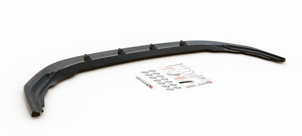 Maxton Design Front Splitter V.1 VW Golf Mk8 R Front Lip - iilumolab