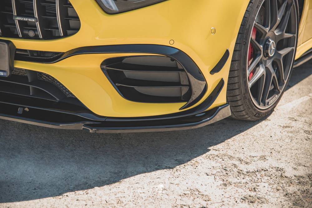 Maxton Design Front Splitter V.2 Mercedes A45S W177 AMG Front Lip