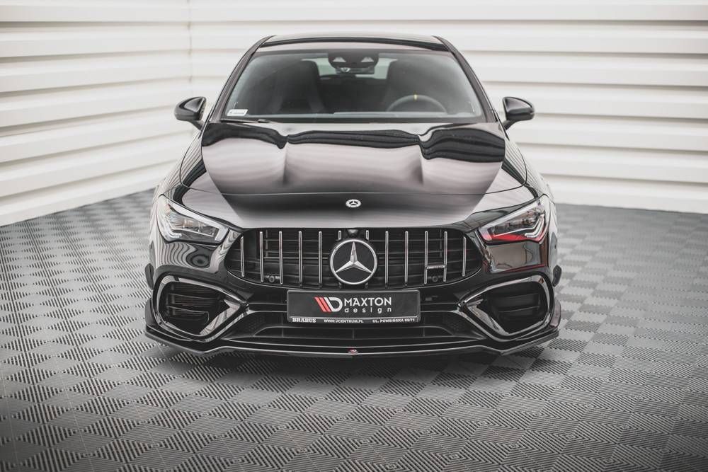 Maxton Design Mercedes CLA 45 AERO C118 Front Splitter V.1