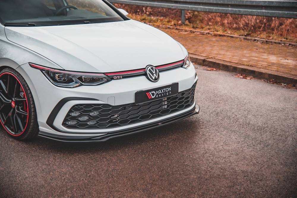 Maxton Design Front Splitter V.4 VW Golf Mk8 GTI Front Lip