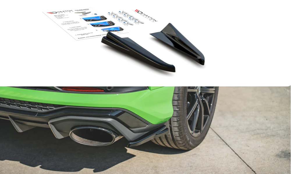 Maxton Designs Audi RSQ3 F3 Rear Side Splitters - iilumolab