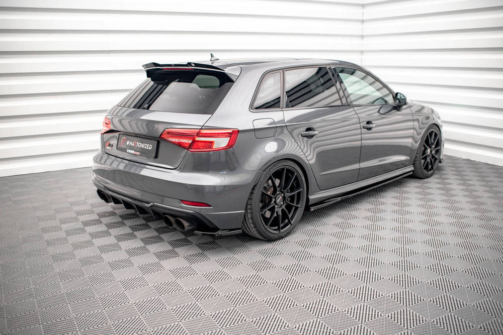 Maxton Design Rear Side Splitters (Rear Pods) Audi S3 8V Sportback Facelift