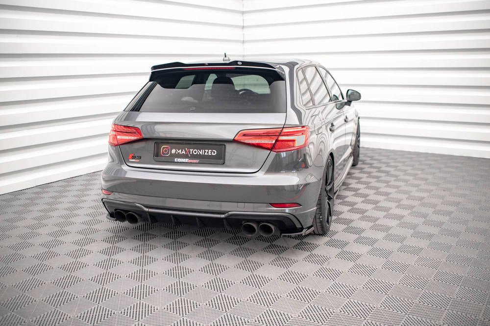 Maxton Design Rear Side Splitters (Rear Pods) Audi S3 8V Sportback Facelift