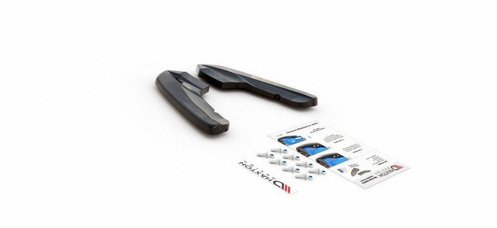 Maxton Design Rear Side Splitters v2 Audi RS3 8V Sportback - iilumolab