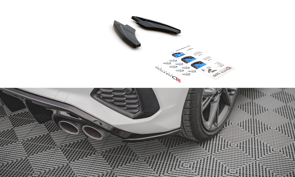 Maxton Design Rear Side Splitters V.2 Audi S3 8Y Sportback