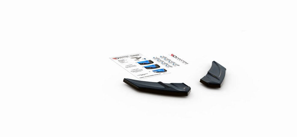 Maxton Design Rear Side Splitters v3 VW Golf Mk7 R (Prefacelift)