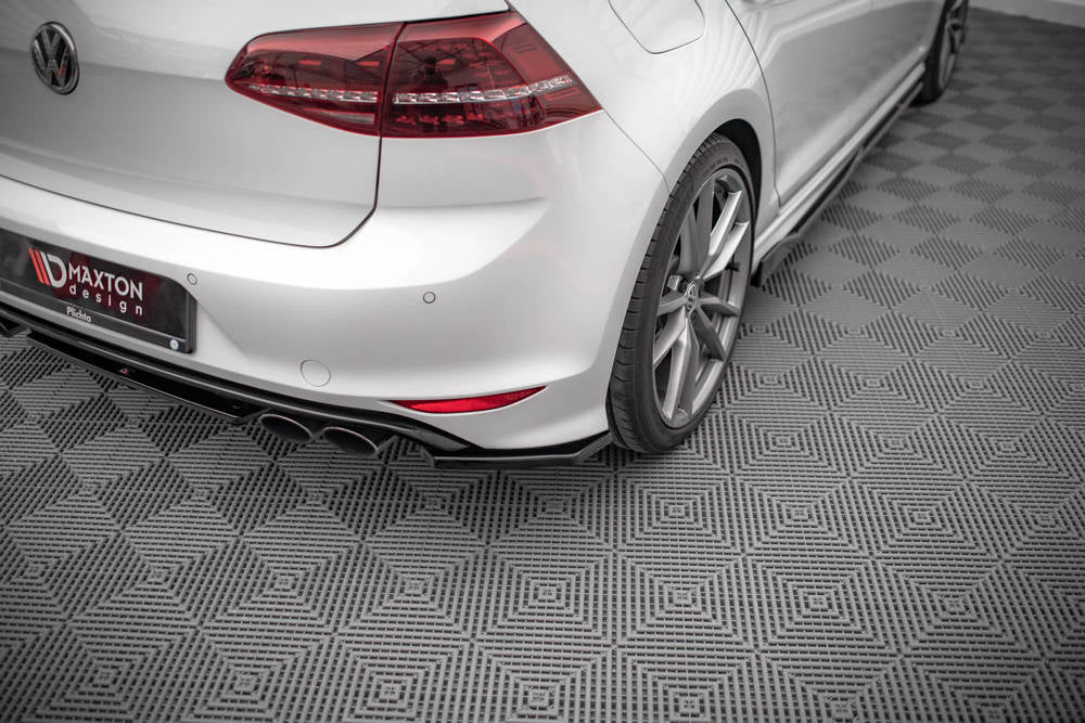 Maxton Design Rear Side Splitters v3 VW Golf Mk7 R (Prefacelift)