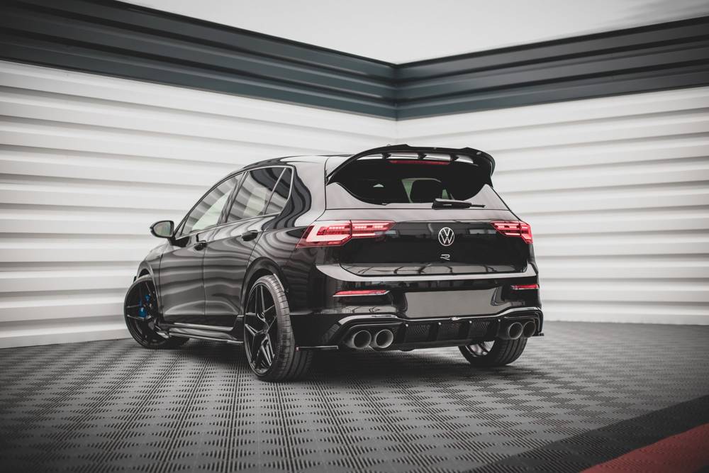 Maxton Design Rear Side Splitters V.4 VW Golf Mk8 R