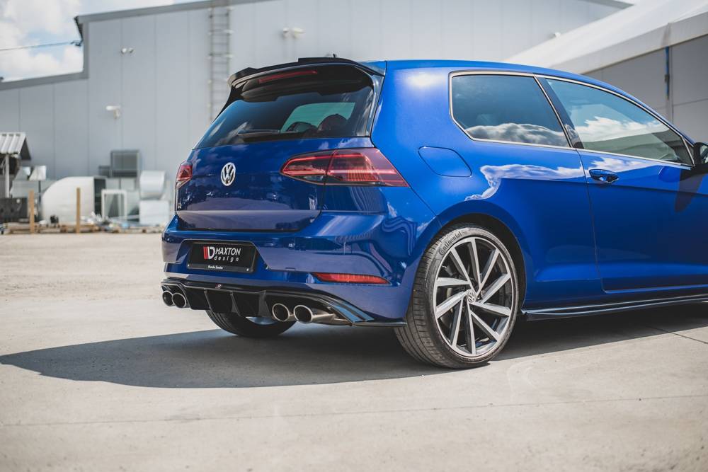 Maxton Design Rear Diffuser Valance V3 VW Golf Mk7.5 R (Facelift)