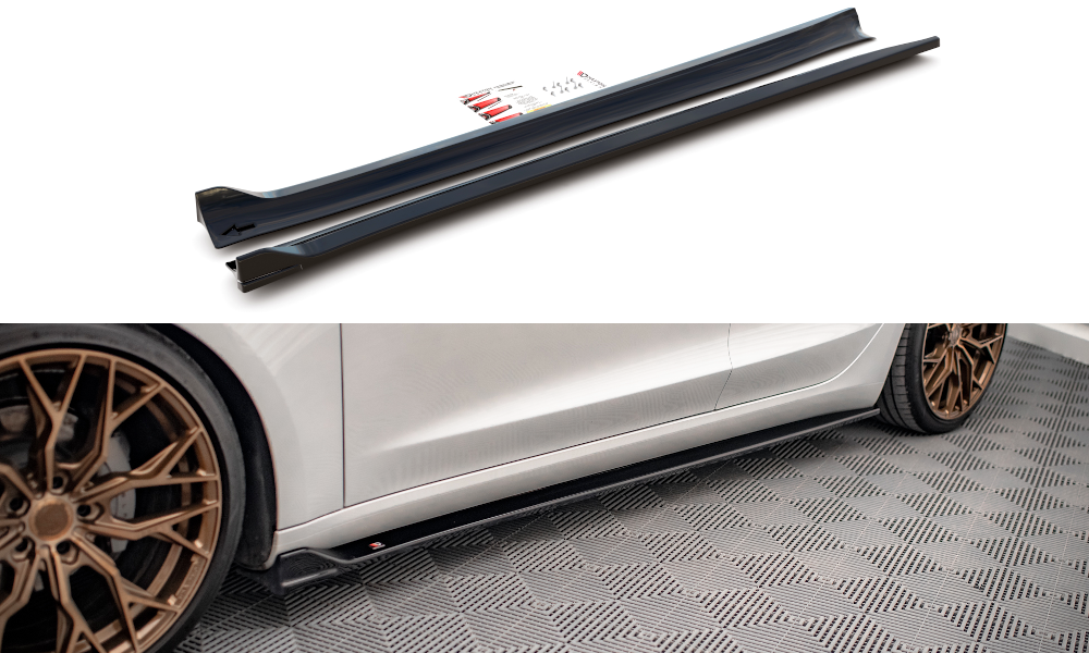 Maxton Design Side Skirts V.2 Tesla Model 3