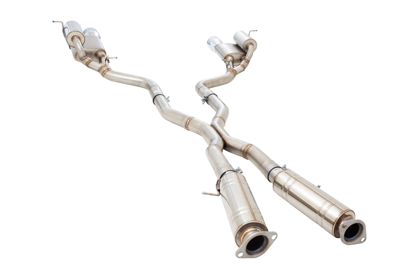 Xforce Jeep Grand Cherokee SRT8 Cat Back Exhaust System - iilumolab