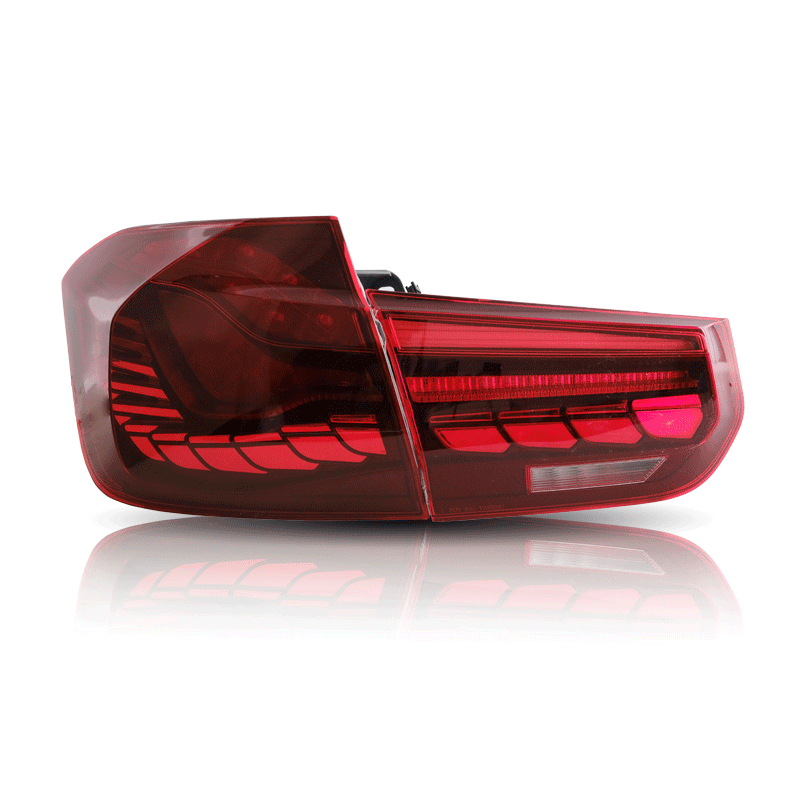2012-2018 BMW F80 F30 F35 3 SERIES OLED SEQUENTIAL TAIL LIGHTS - iilumo