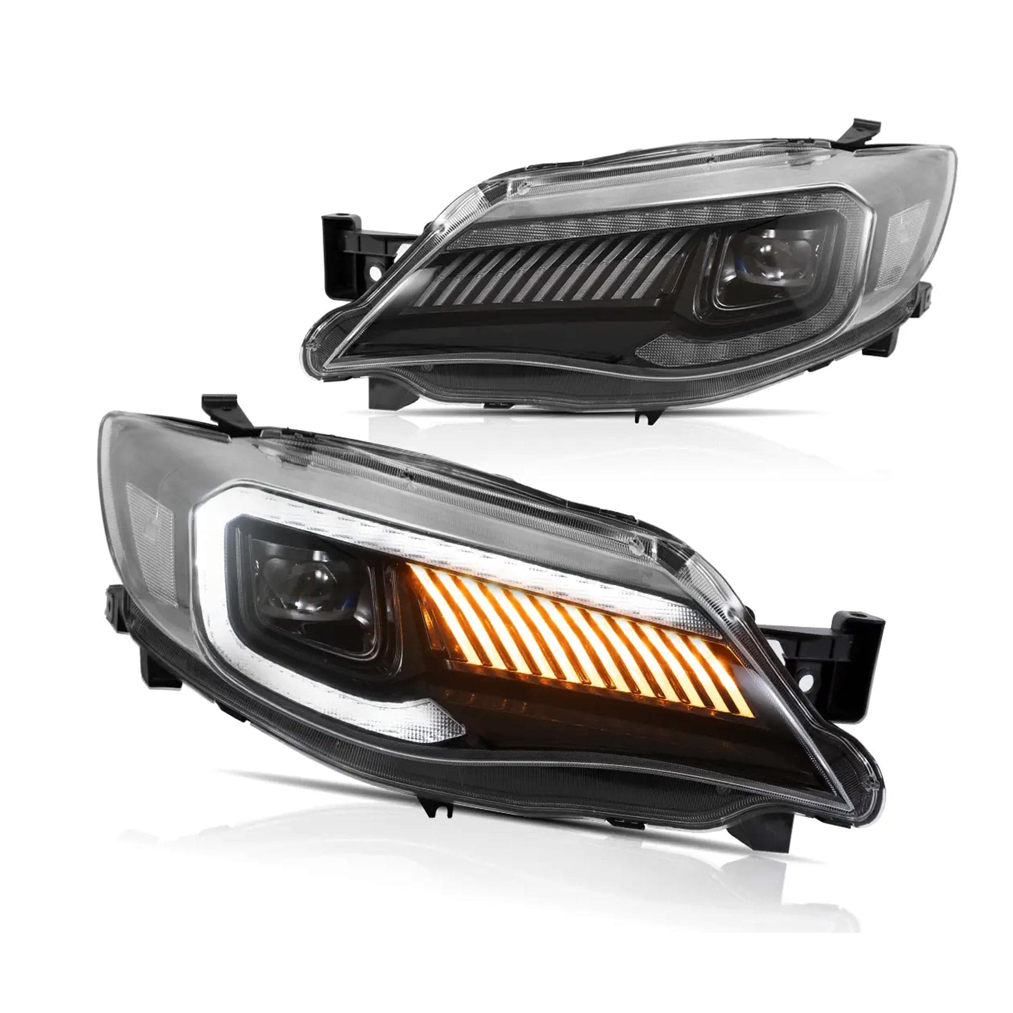 2008-2014 SUBARU IMPREZA G3 / WRX / STI SEQUENTIAL LED HEADLIGHTS - iilumo