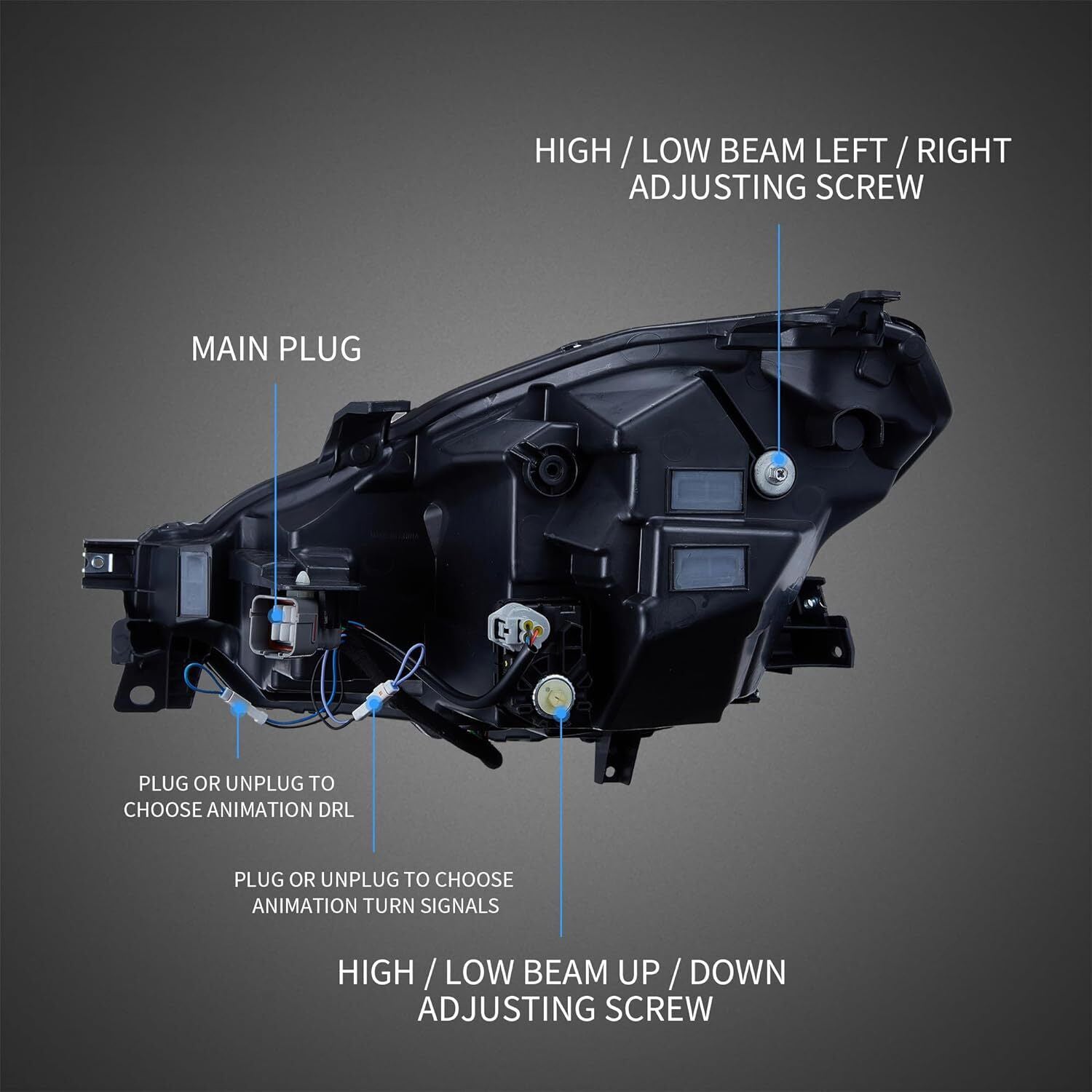 2021-2024 TOYOTA GR86 / SUBARU BRZ SEQUENTIAL LED HEADLIGHTS