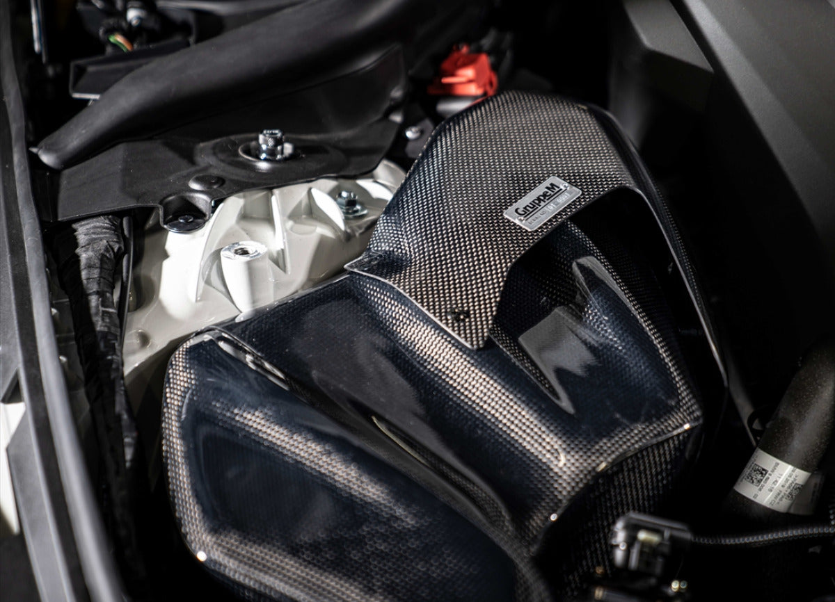 GRUPPEM CARBON FIBER RAM AIR INTAKE SYSTEM : TOYOTA SUPRA A90 A91